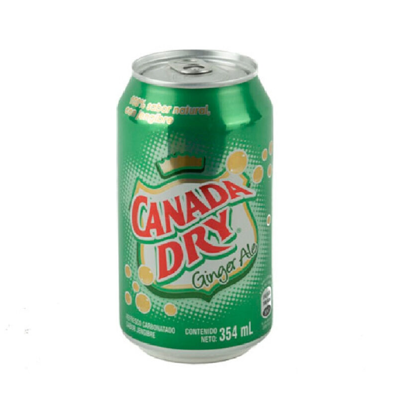 Ginger Ale Canada Dry Lata 355ml